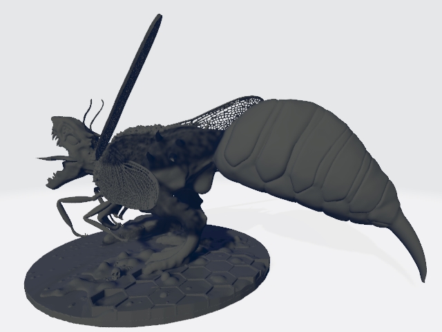 The Mighty BeeRex from #Retroverse