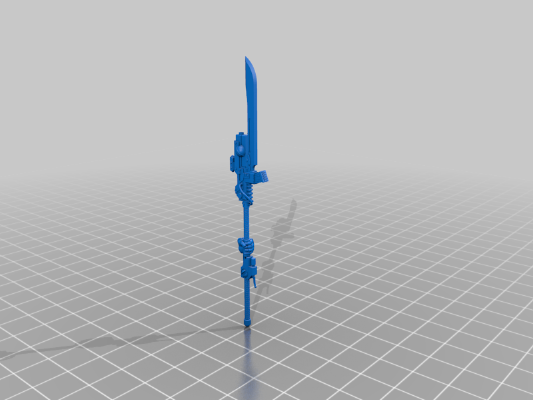 Gue'Ron'Vesa Guardian Spear | 3d print model