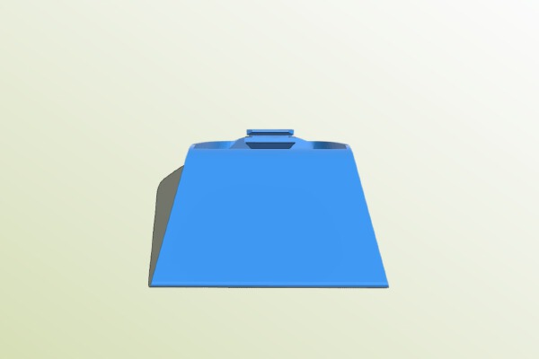 Camera Pop-up Flash Mirror-style Diffuser | 3d print model