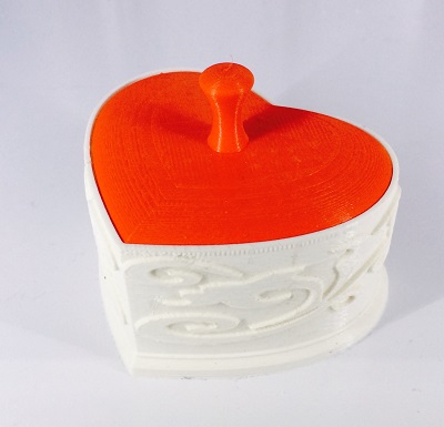 Heart Shaped Box | 3d print model