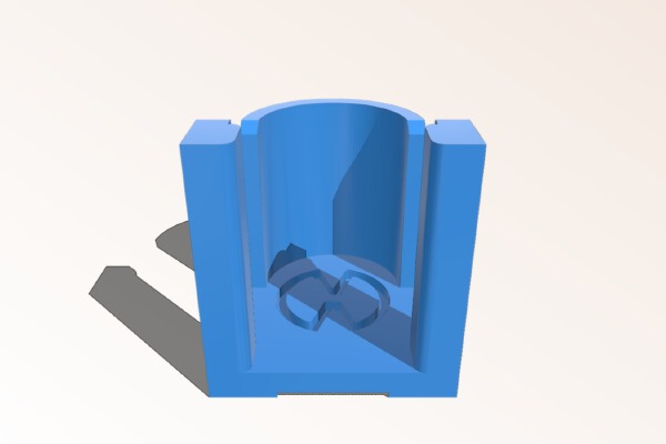 Volcano Bag Holder | 3d print model