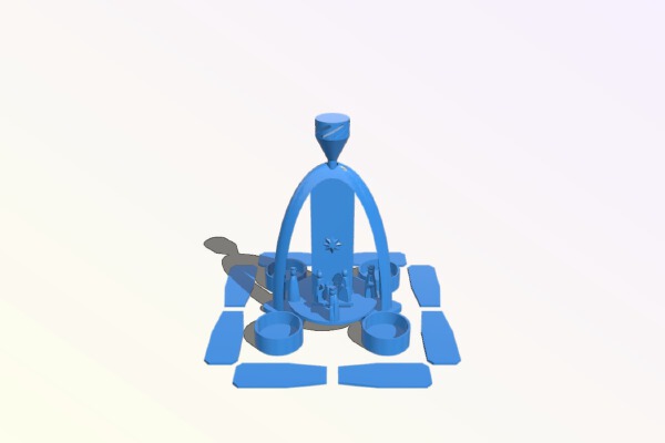 Nativity Scene | 3d print model