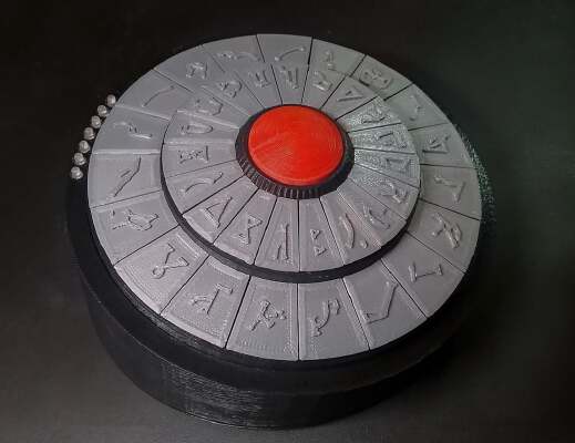 Working DHD and SFX for Stargate MK2 Design | 3d print model