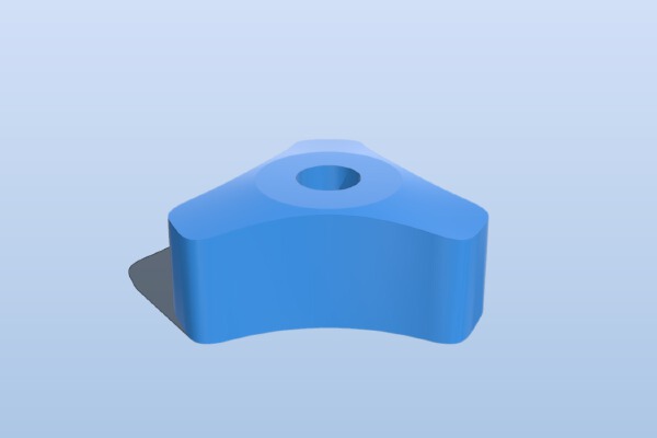 1_4-20 Nut Knob | 3d print model