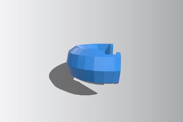 Valve Index Back Wire Clip | 3d print model