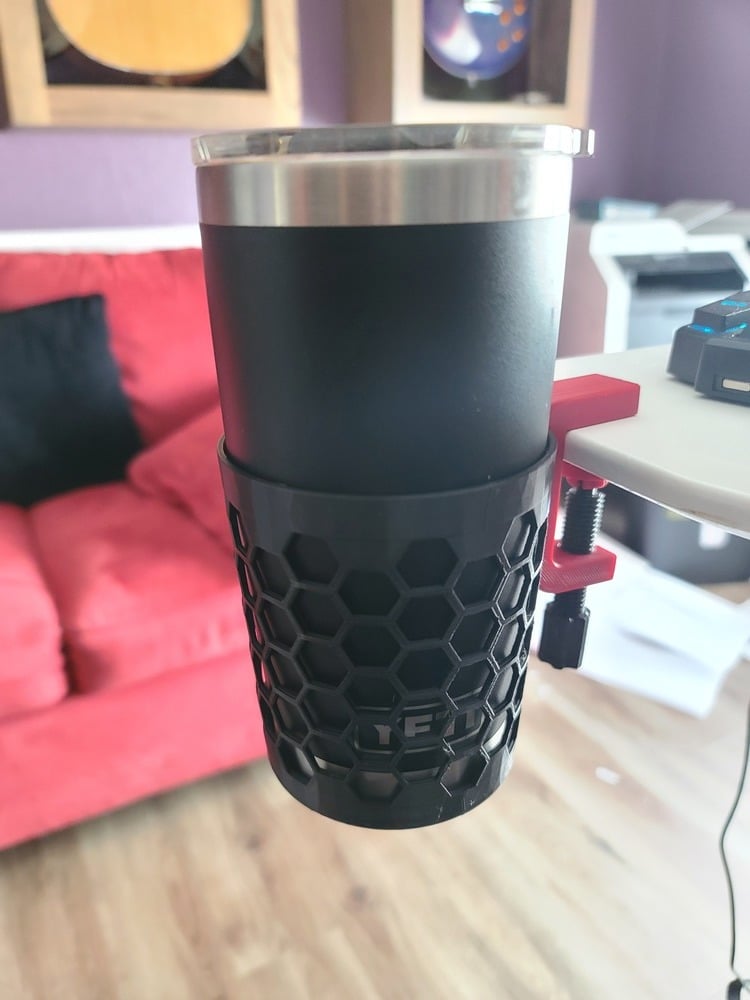 Yeti 20oz Rambler Tumbler Holder with Clamp