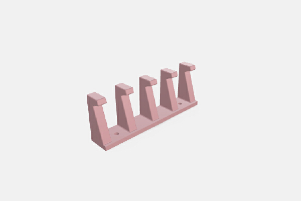 Glock Magazine Rack | 3d print model