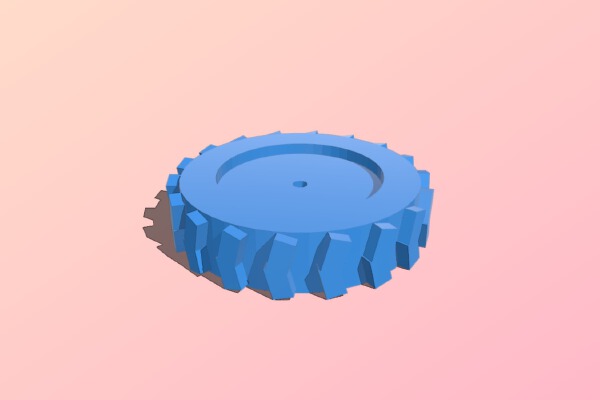 Tractor toy | 3d print model