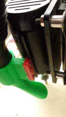 Vacuum Attachment for Inventables X-Carve | 3d print model