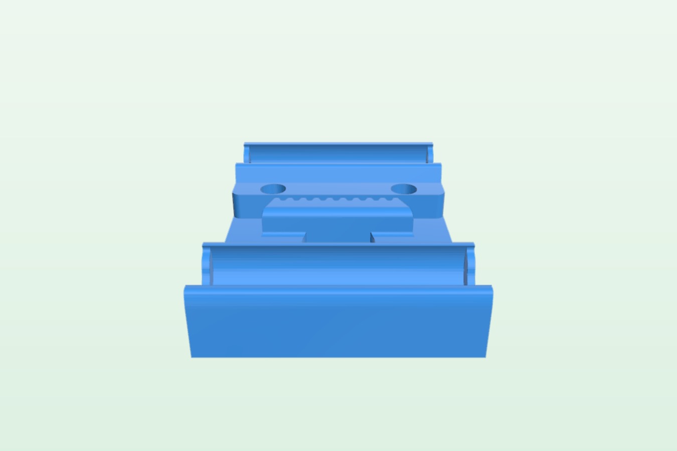 extruder carrier for One-UP printer