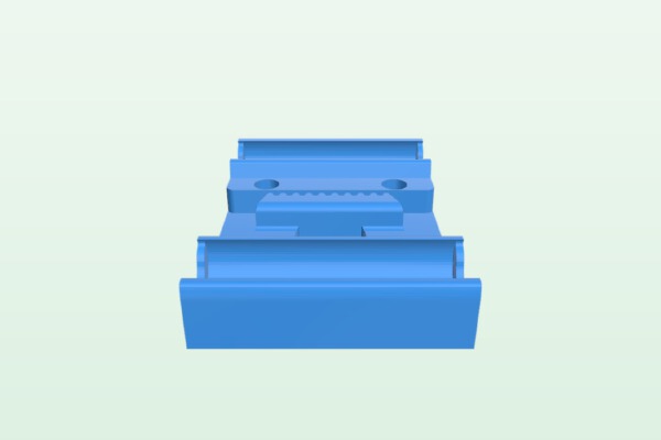 extruder carrier for One-UP printer | 3d print model