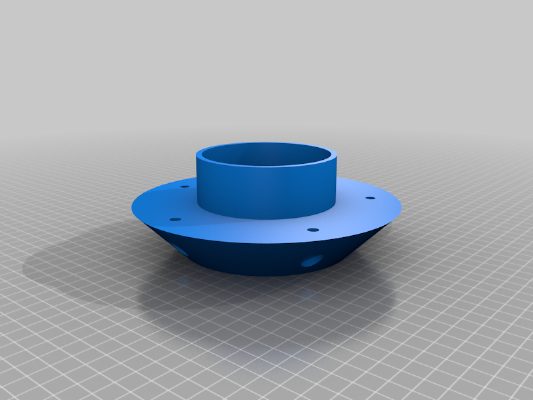 Cyclone Dust Seperator | 3d print model