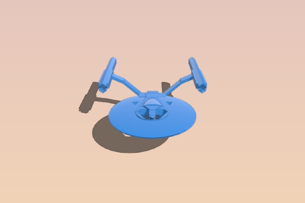 USS Vengance | 3d print model