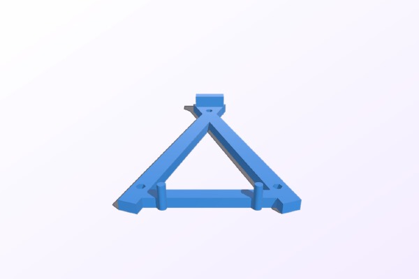Rep2 Build plate holder | 3d print model