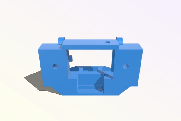 prusa i3 servoless probe j-head holder test design!!!! | 3d print model