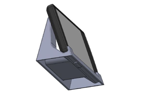 OnePlus One Cellphone and Ringke Fusion Case Stand | 3d print model