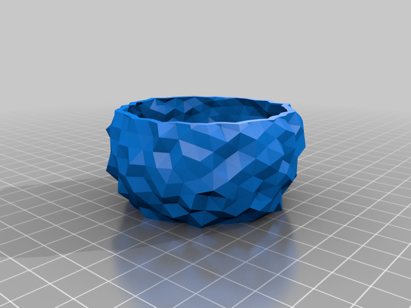 Asteroid plant pot