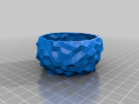 Asteroid plant pot | 3d print model
