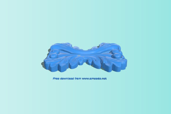 Pattern Dekor flowers | 3d print model