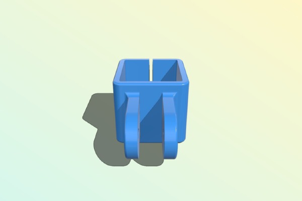 Ender 3 v2 X-Axis Tensioner Mount | 3d print model