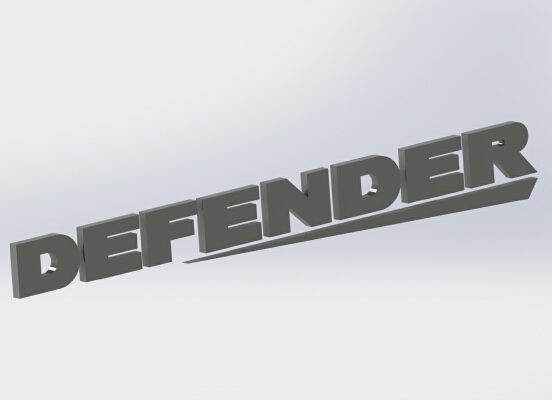 Defender | 3d print model
