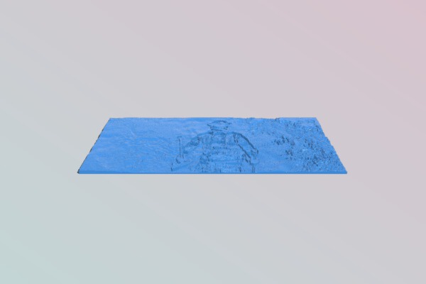 Firefighter Lithophane | 3d print model