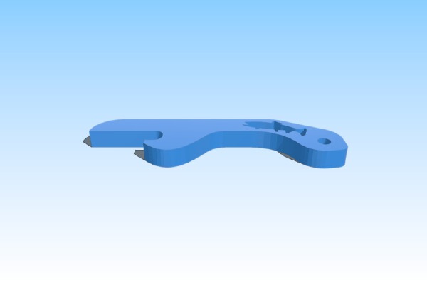 Brook Trout Bottle Opener | 3d print model