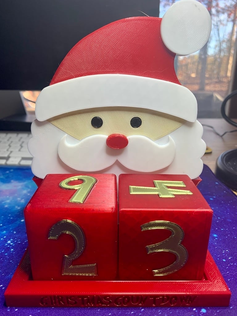 Christmas Countdown Cubes v2