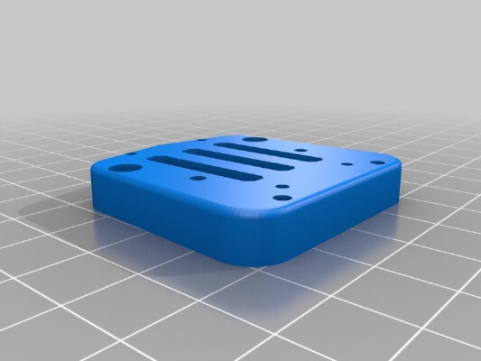 TX5832-600m mounting case for ZMR250 frame | 3d print model