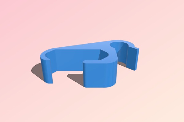 Prop Rod Clip for BAKFlip Tonneau Cover | 3d print model