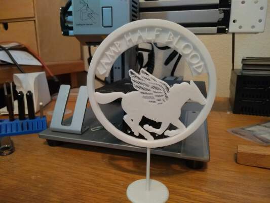 Camp Half-Blood logo with feathers (Percy Jackson series) | 3d print model
