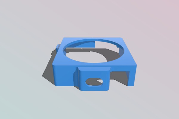 Holga cable release adapter | 3d print model