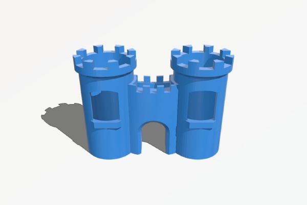 Aquarium Castle | 3d print model