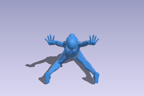 Women gangster | 3d print model
