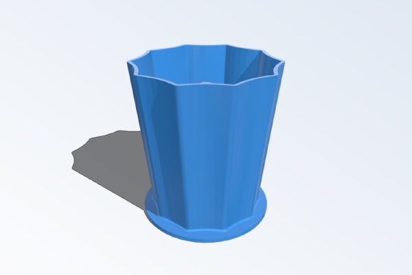 Wineglass, Glass of ice | 3d print model