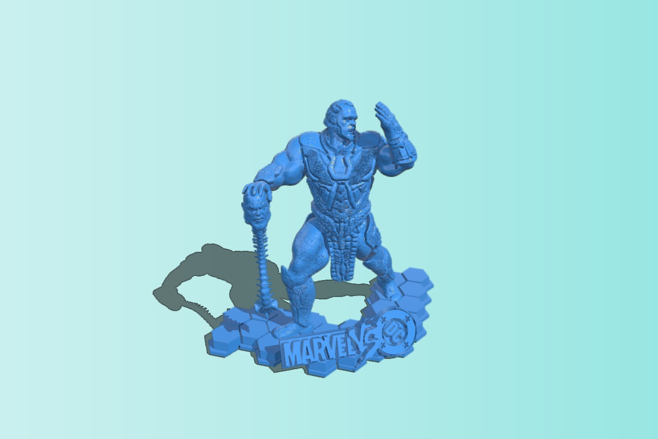 Mr Darkseid Vs Thanos