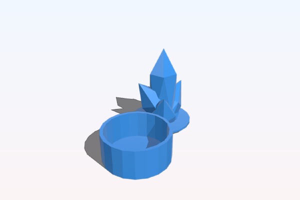 alajero cristal | 3d print model