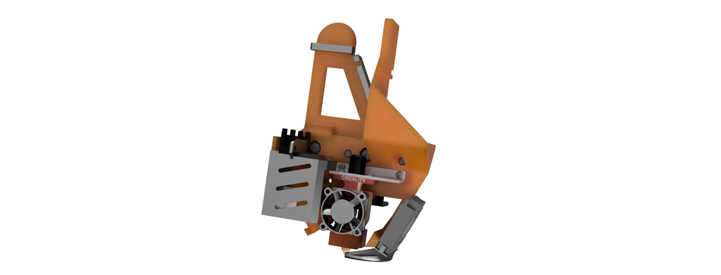CR-6 SE Direct Drive Mount | 3d print model