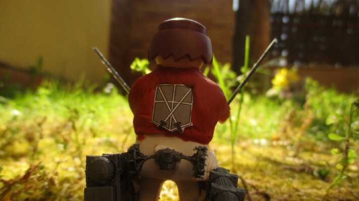 3D Manuever Gear for Playmobils - Attack On Titan | 3d print model