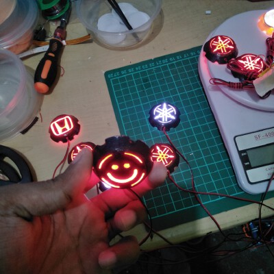 Emblem led logo | 3d print model