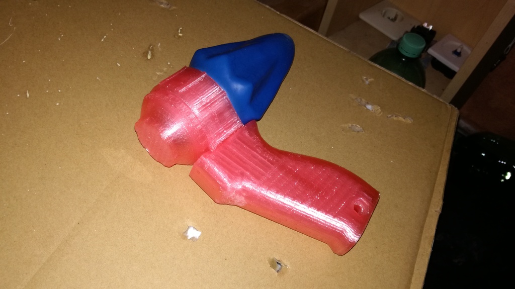 Pocketshot remix with grip and cap
