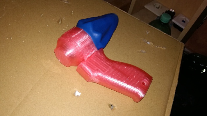 Pocketshot remix with grip and cap | 3d print model