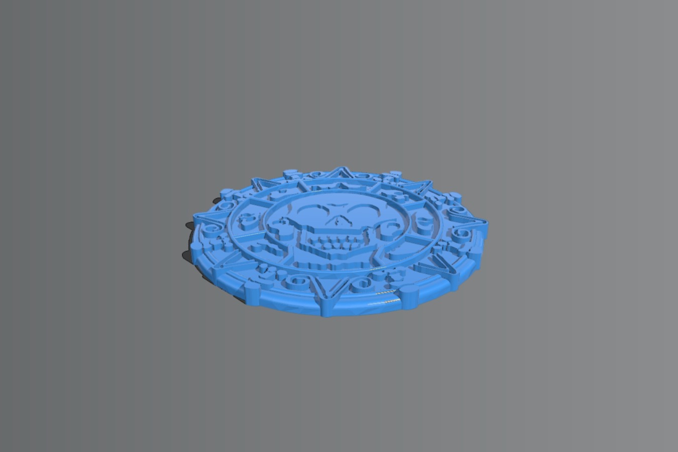 Pirate medallion