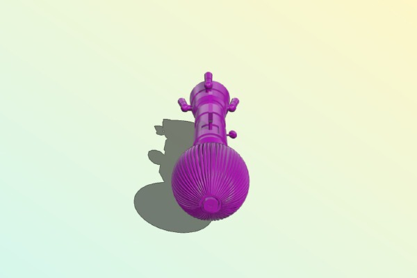Mars spaceship | 3d print model