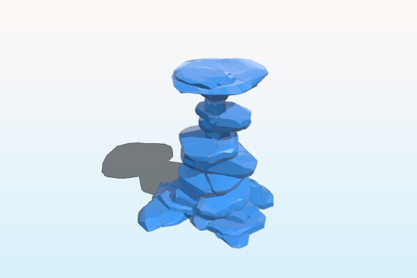 Rock Plateau Tower - JOIN our PATREON | 3d print model