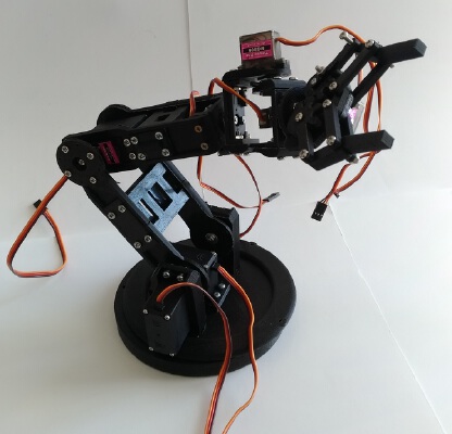 New pieces for Robotic arm with 6DOF by Ancastrog | 3d print model