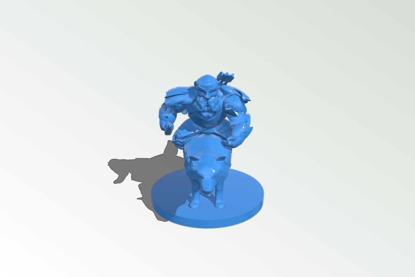 Dwarves - Wolf Archer
