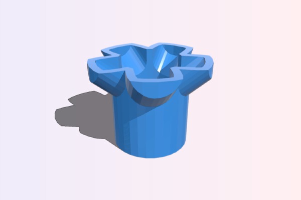 Bell siphon standpipe top funnel | 3d print model
