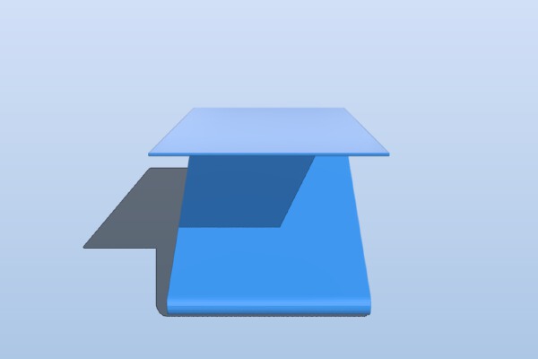 Brochure Stand | 3d print model