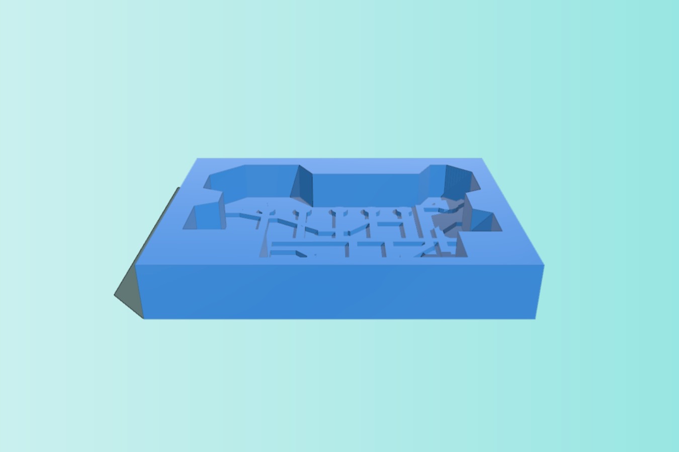 SGA control crystal ice mold